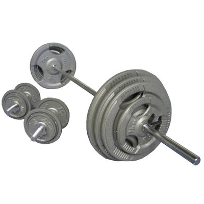 100kg Cast Iron Standard Barbell Dumbbell Set (Package Price)