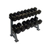 Elliptical Steel 2 tier dumbbell rack