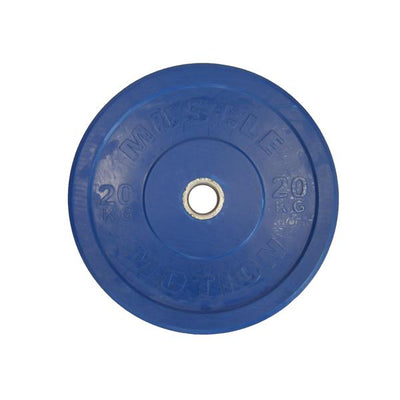 Pair of 20kg Muscle Motion Bumper Plates