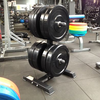 Package Deal - Half Rack, Flat Bench, 20kg Olympic Bar, 100kg Budget Black Bumper Plate Set (PACKAGE PRICE)