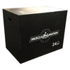 3 in 1 Wooden Black Plyometric Box - PBC_B