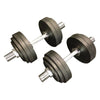 67kg Cast Iron Adjustable Spin Lock Olympic Dumbbell Set (Package Price)