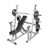 Package Deal 9 - Squat Rack  Flat Incline Bench  Olympic Bar and 105kg Olympic Weights (Package price)