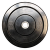 Pair of 20kg Budget Black Bumper Plates