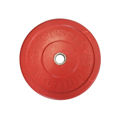 Pair of 25kg Muscle Motion Bumper Plates