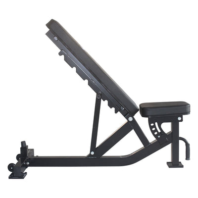 Black Adjustable Flat to Incline Bench (Rating Certified)