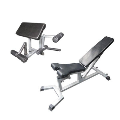 ASFID Super FID Bench with Preacher Curl and Leg Developer (Package Price)