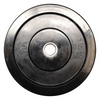 Pair of 15kg Budget Black Bumper Plates