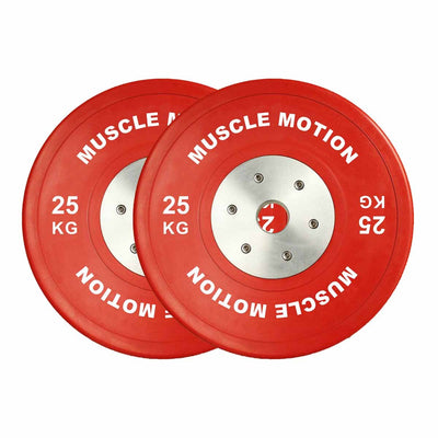 140kg Elite Bumper Plate Package (Package Price)