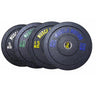 100kg Hi Temp Bumper Plates Set (Package Price)