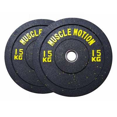 Pair of 15kg Hi Temp Bumper Plates