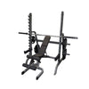 Body Solid Package Deal 1 - Safety Squat Rack  Adjustable Bench  Olympic Bar and 105kg Olympic Weights (Package price)