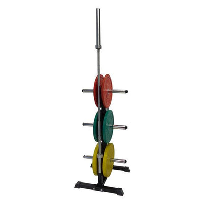 Bumper plate and Barbell Storage Rack