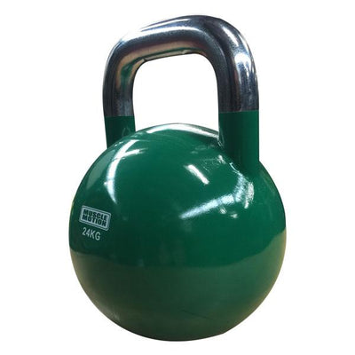 Pair of 24kg Competition Kettlebells - Green (PACKAGE PRICE)