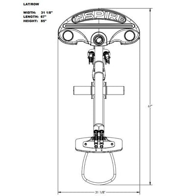 Inspire Lat/Row - Dual Weight Stack