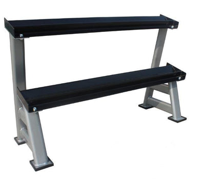 Elliptical Steel 2 tier dumbbell rack