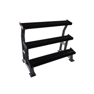 Elliptical Steel 3 tier dumbbell rack