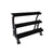 Elliptical Steel 3 tier dumbbell rack