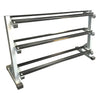 3 tier dumbbell rack (163cm wide)