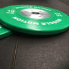 Pair of 10kg Elite Bumper Plates - Green (SALE ITEM)