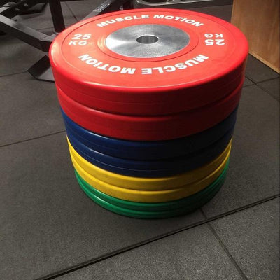 140kg Elite Bumper Plate Package (Package Price)