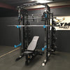 3 in 1 functional trainer - smith - rack with weights  barbell & bench combo (package price)