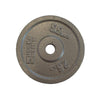 Pair of 2.5kg Cast Iron Standard Size Weight Plates