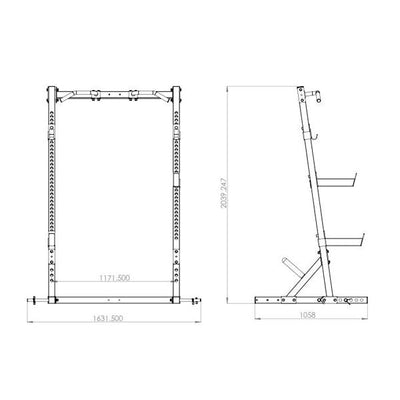 Half Rack (Rating Certified) (SALE)