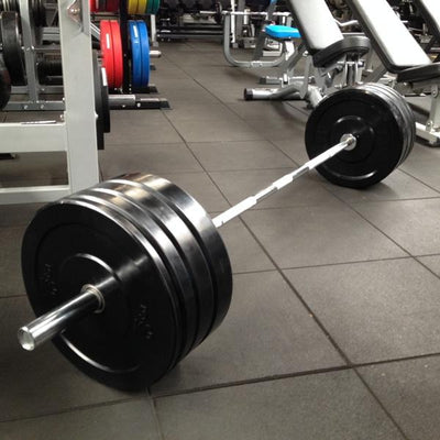 100kg Budget Black Bumper Plate Set (Package Price)