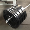 150kg Budget Black Bumper Plate Set (Package Price)