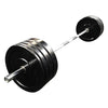 100kg Budget Black Bumper Plate Set (Package Price)