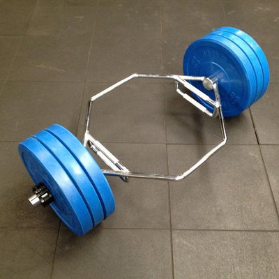 4 1/2ft Compact Olympic Hex Trap Deadlift Barbell