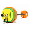 20kg Standard Rubber Coloured Barbell Pump Set (Package Price)