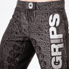 BLACK CROCO HYBRID TRAINING SHORTS