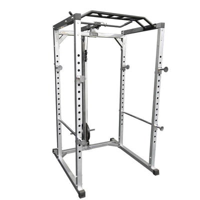 Package Deal 1 - Power Rack with High Low Pulley  Asfid Bench  Olympic Bar and 145kg Olympic Weights (Package price)