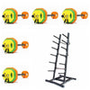 Studio 5 x 20kg Barbell Set Plus Storage Rack (PACKAGE)