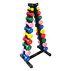 1kg to 10kg VINYL DUMBBELL SET INCLUDING RACK (PACKAGE PRICE)