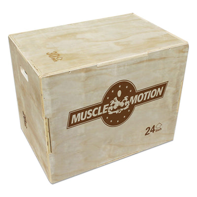 3 in 1 Wooden Plyometric Box (SALE ITEM)