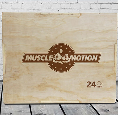 3 in 1 Wooden Plyometric Box (SALE ITEM)