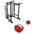 Elite Commercial Power Rack  150kg Bumper Set Package and Black Zinc/Hardened Chrome Needle Bearing Olympic Barbell (Package Price)