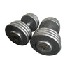 Prostyle Hammertone Fixed Dumbbell Set  2.5kg to 50kg - 20 Pairs including 2 x Racks (Package price)