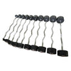 10 x Fixed Curl Bar Set  Including Rack (Package Price)