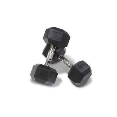 Muscle Motion Rubber Hex Dumbbell $3 per kg  (Pairs of 1kg to 50kg)