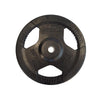 Pair of 10kg Rubber Coated Standard Weight Plates