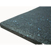 80 x Commercial Rubber Gym Flooring Black with Blue fleck (Package)