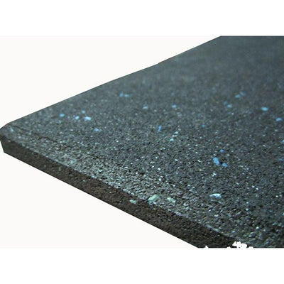 100 x Commercial Rubber Gym Flooring Black with Blue fleck (Package)