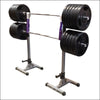 Pair of Adjustable Barbell Squat Stands (Rating Certified)