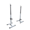 Pair of Adjustable Barbell Squat Stands (Rating Certified)