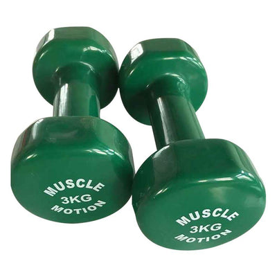 Muscle Motion Vinyl Dumbbell $3 per kg (1kg - 10kg)