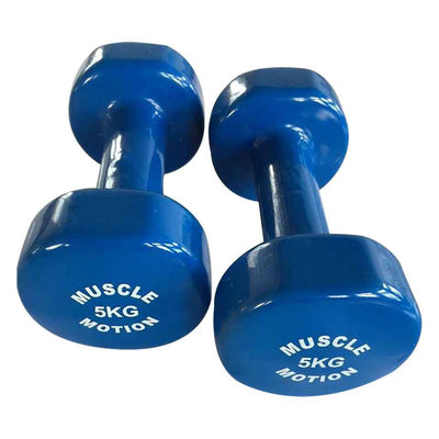 Muscle Motion Vinyl Dumbbell $3 per kg (1kg - 10kg)